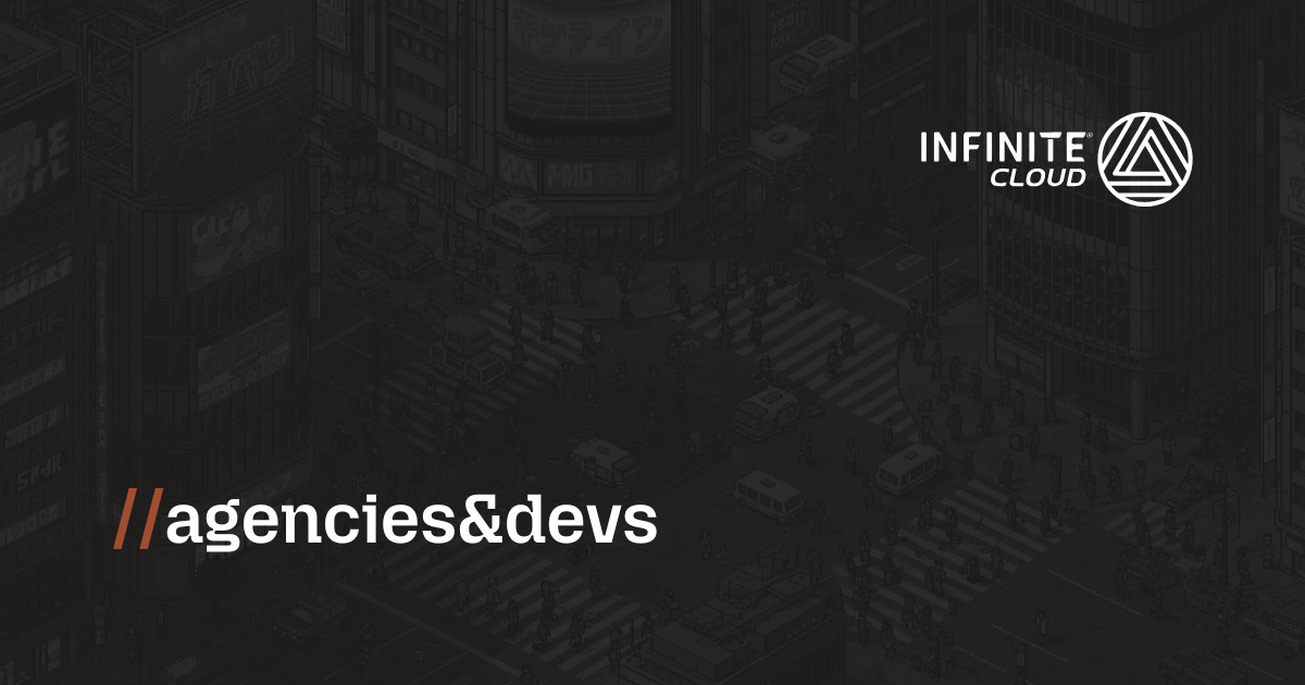Agências & Devs | Infinite Cloud